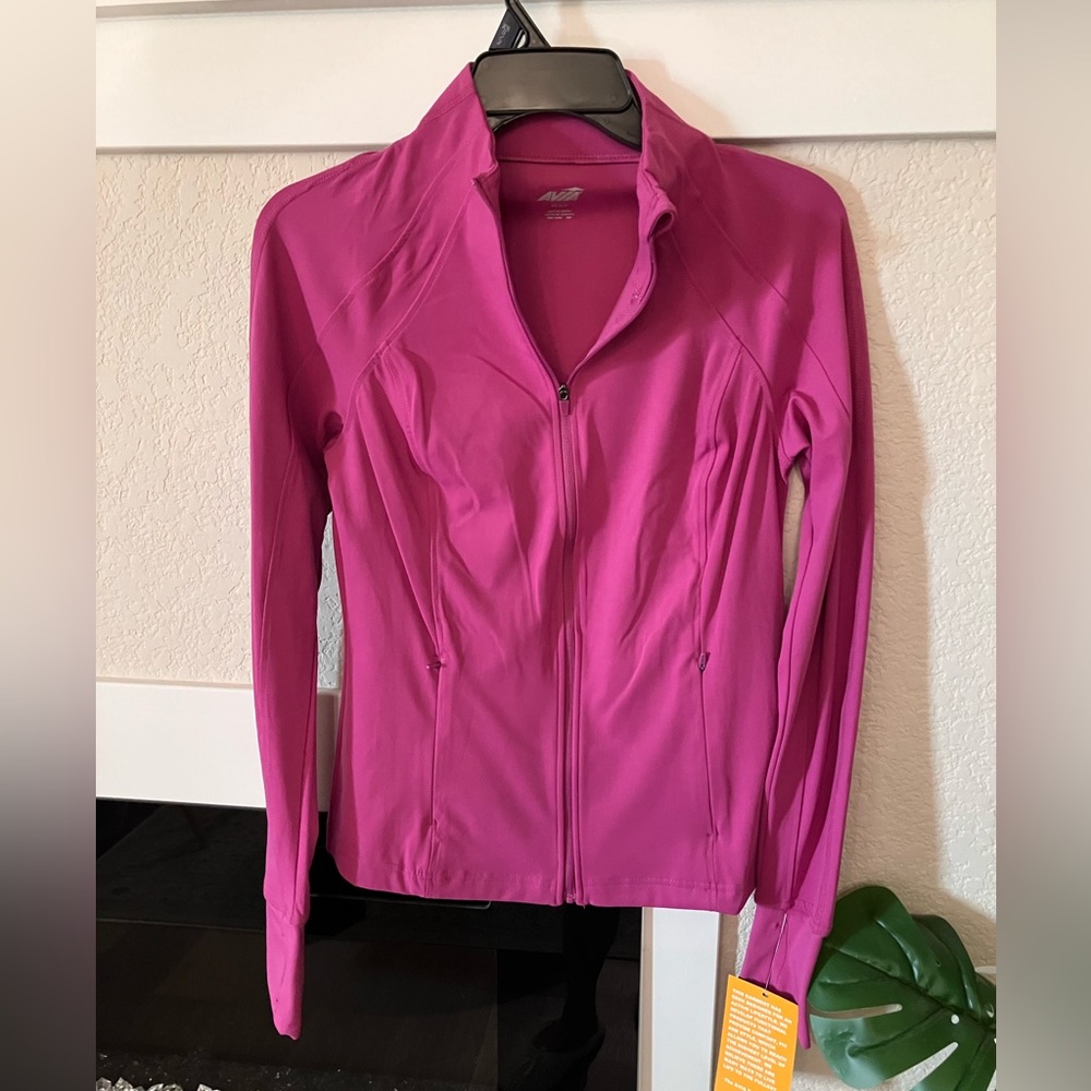 Avia Women's Fuchsia Zip-Up Jacket
